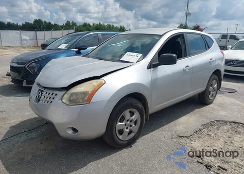 2008 Nissan Rogue S z USA, uszkodzony, nr VIN JN8AS58T28W008415
